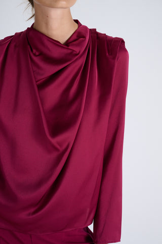 Tullah Blouse | Magenta