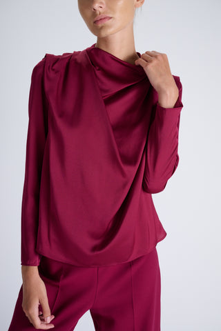 Amber Trousers | Magenta