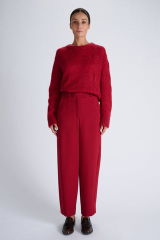 Lou Trousers | Deep Red