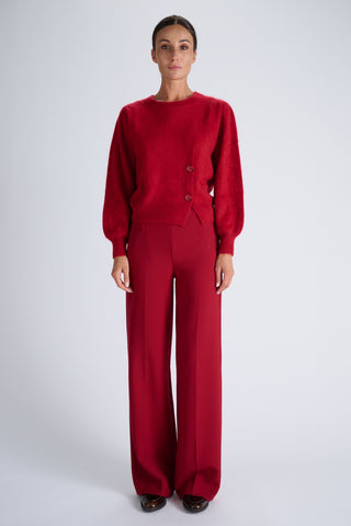 Ida Pullover | Deep Red