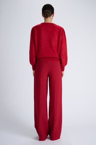 Ida Pullover | Deep Red