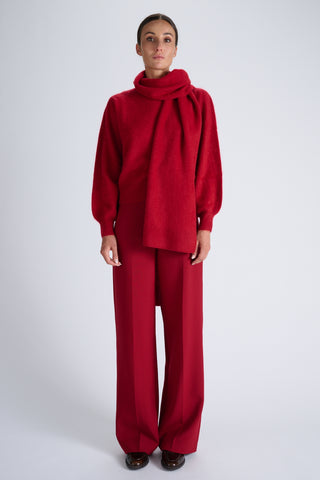 Ayla Scarf | Deep Red