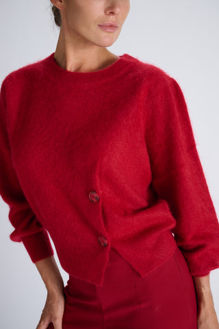 Ida Pullover | Deep Red