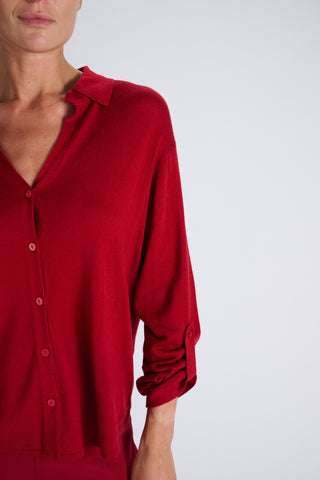 Forbes Top | Deep Red