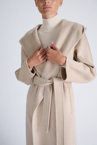 Ruffie Coat | Natural