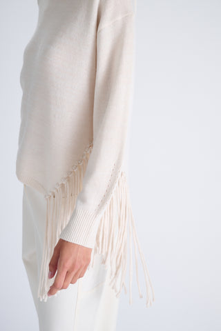 Frill Pullover | Winter White