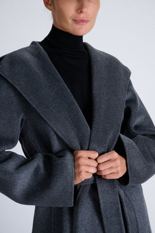 Ruffie Coat | Shadow Grey