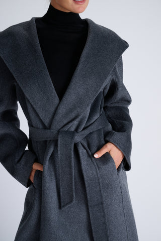Ruffie Coat | Shadow Grey