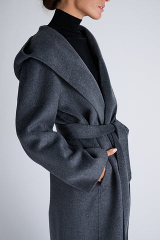 Ruffie Coat | Shadow Grey