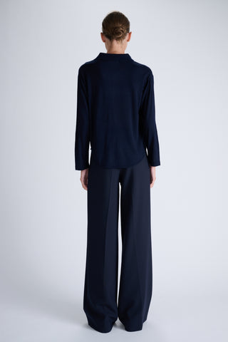 Forbes Top | Dark Navy