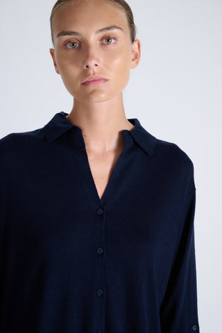 Forbes Top | Dark Navy