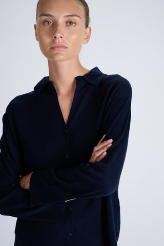 Forbes Top | Dark Navy