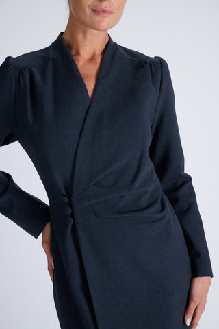 Chris Dress | Indigo Jean Blue