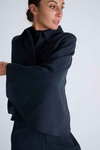 Yavi Blouse | Indigo Jean Blue