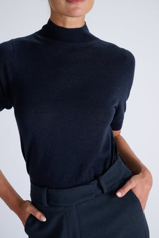 Cerine Top | Indigo Jean Blue