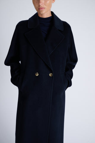 Rae Coat | Dark Navy