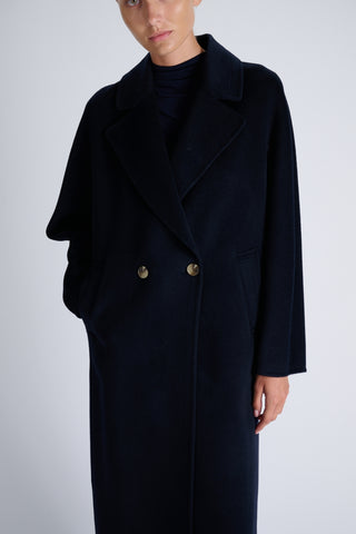 Rae Coat | Dark Navy