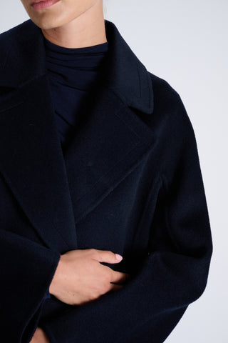 Rae Coat | Dark Navy
