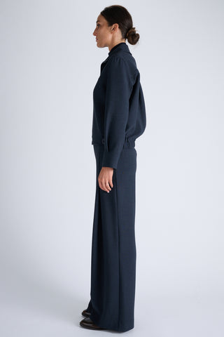 Gryan Blouse | Indigo Jean Blue
