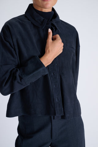 Jade Blouse | Midnight Blue
