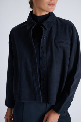 Jade Blouse | Midnight Blue
