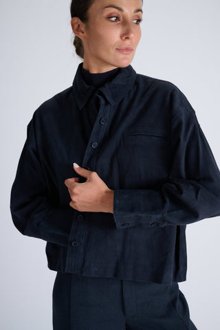 Jade Blouse | Midnight Blue