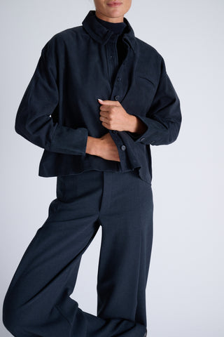 Jade Blouse | Midnight Blue