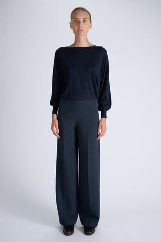 Amber Trousers | Indigo Jean Blue