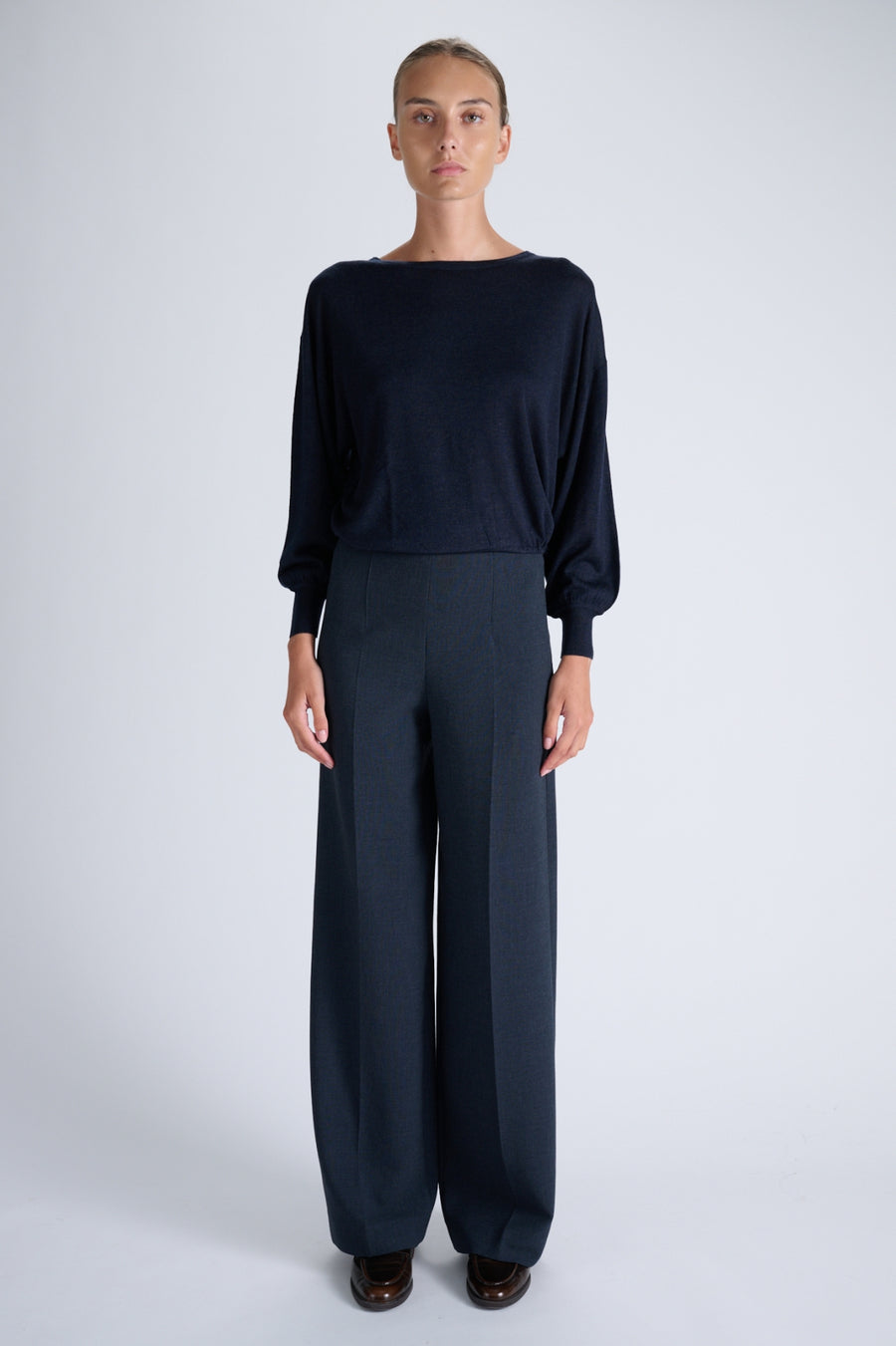 Amber Trousers | Indigo Jean Blue