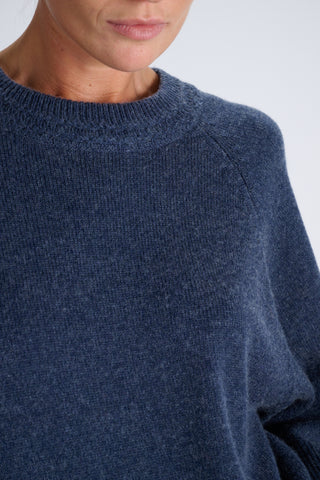 Gisele Pullover | Indigo Jean Blue