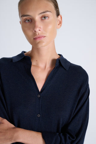Forbes Top | Indigo Jean Blue