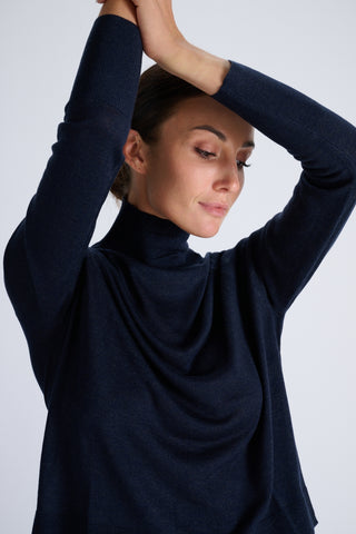Cecile Top | Indigo Jean Blue
