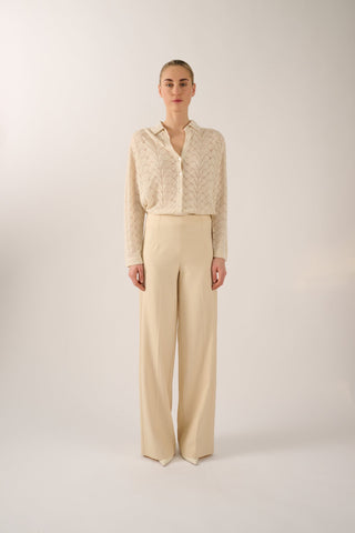 Mali Trousers | Cream