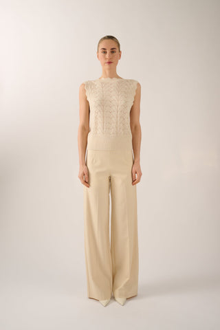Mali Trousers | Cream