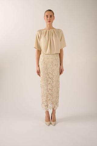 Luna Skirt | Cream