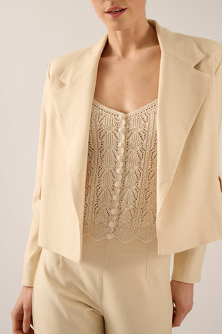 Cara Top | Cream