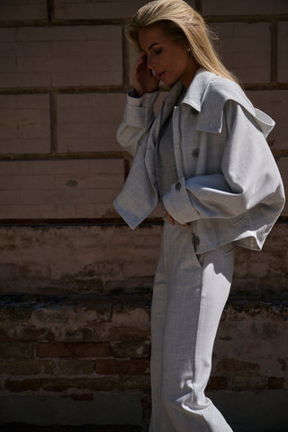 Laure Trousers | Mist Grey