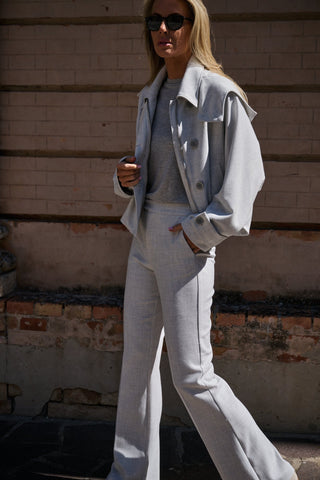 Laure Trousers | Mist Grey