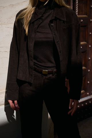 Jade Blouse | Chocolate